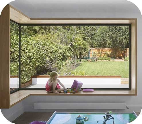 imgi 45 aluminium fixed window supplier